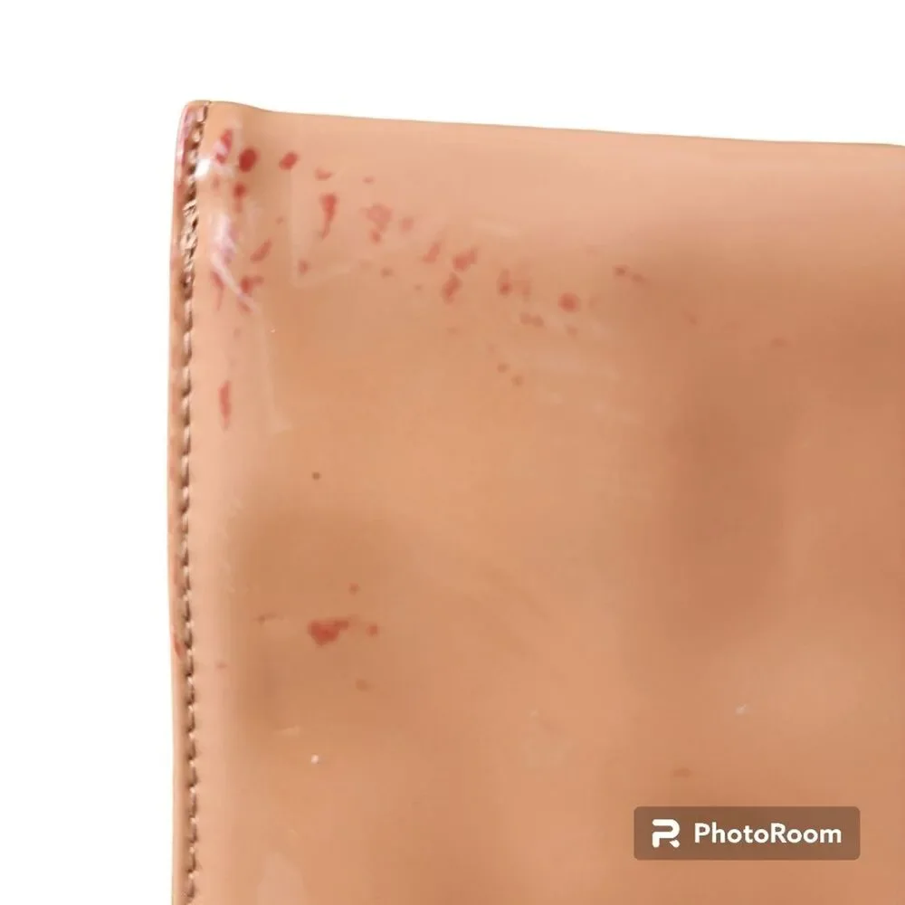Patent Leather Clutch Handbag Party Cocktail Asymmetric‎ Occasion Event Simple